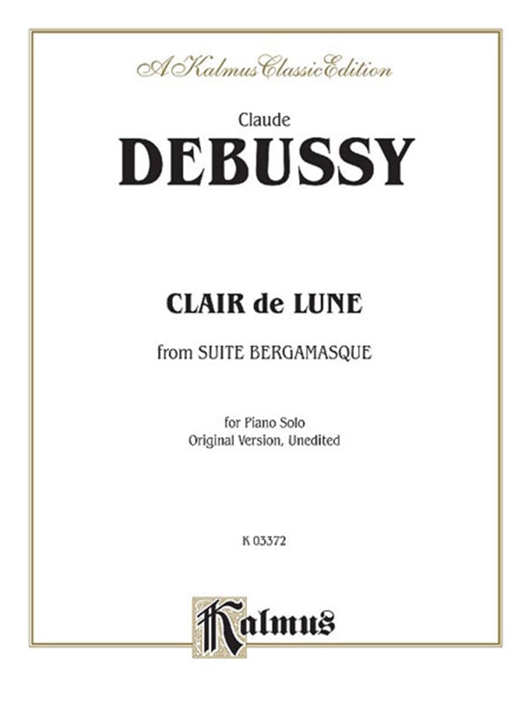 Clair de lune (from Suite Bergamasque)